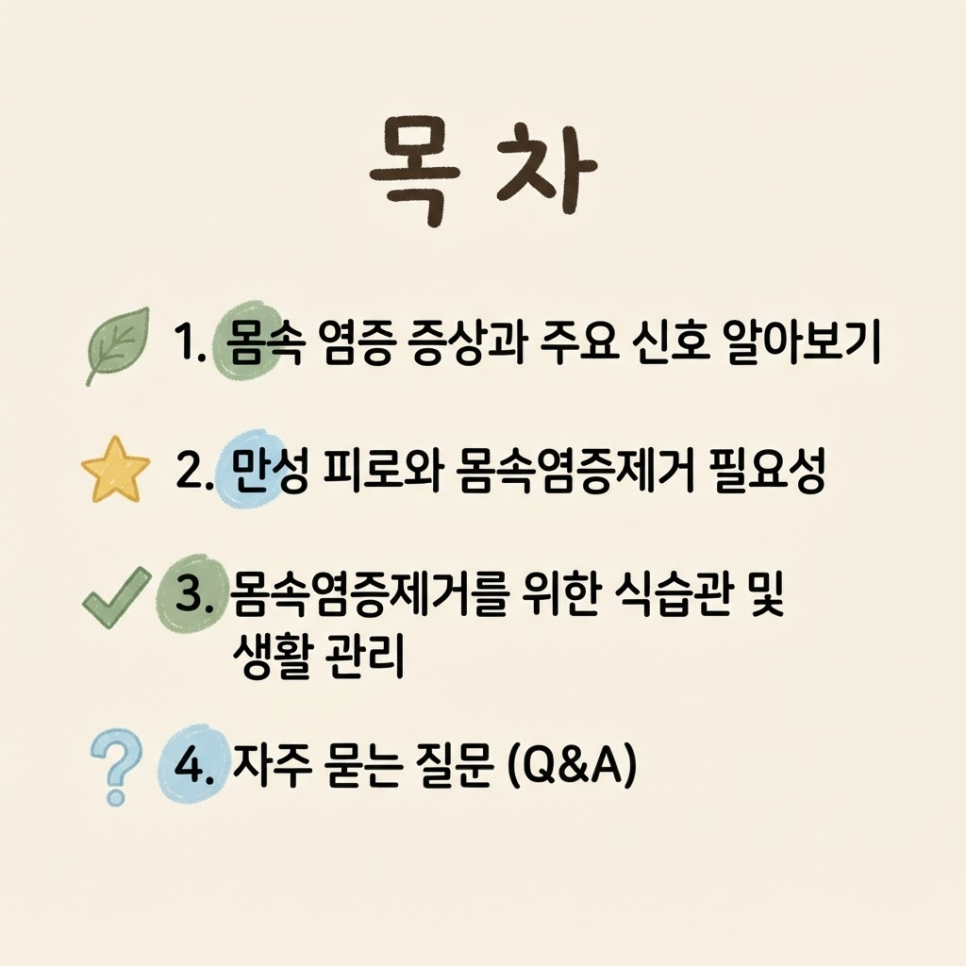 몸속 염증 증상 관련 이미지 3