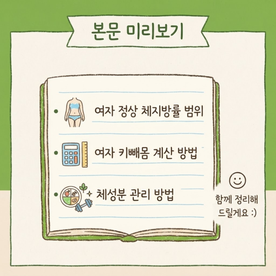 여자 정상 체지방률 관련 이미지 3
