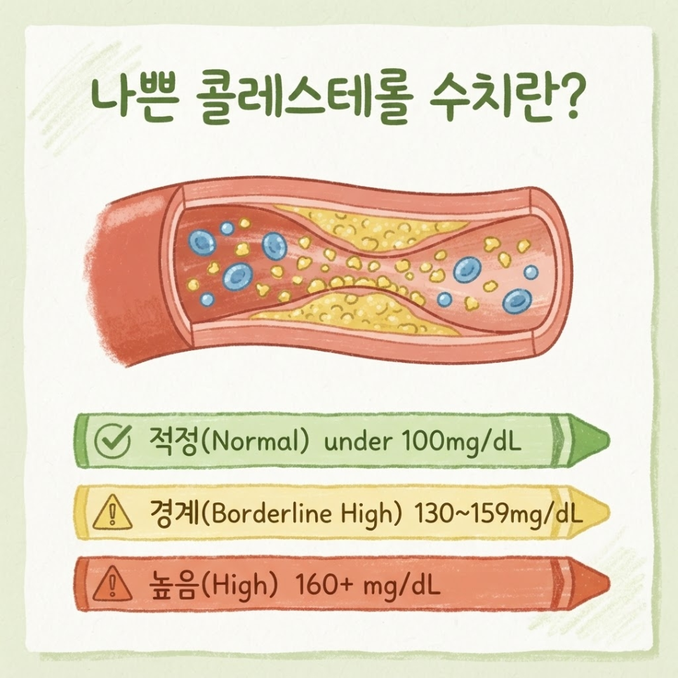 나쁜 콜레스테롤 수치 관련 이미지 4