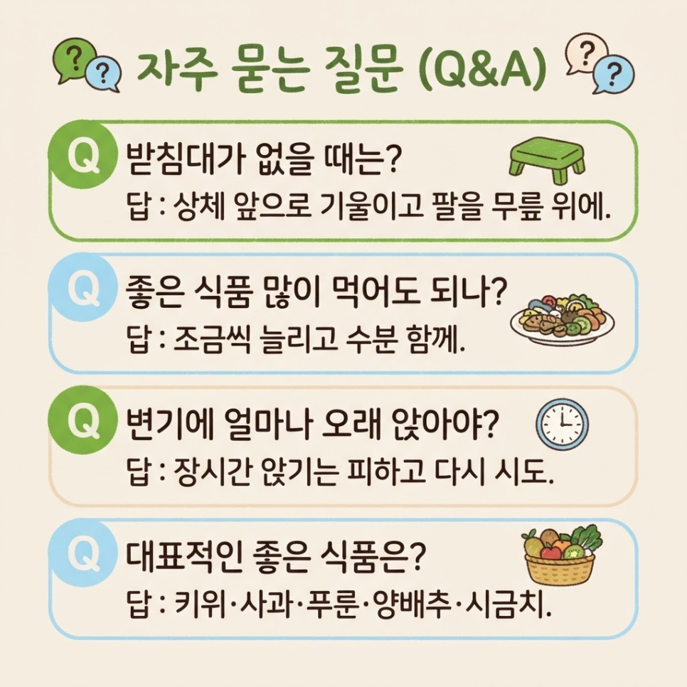 변비 직빵 자세 관련 이미지 14