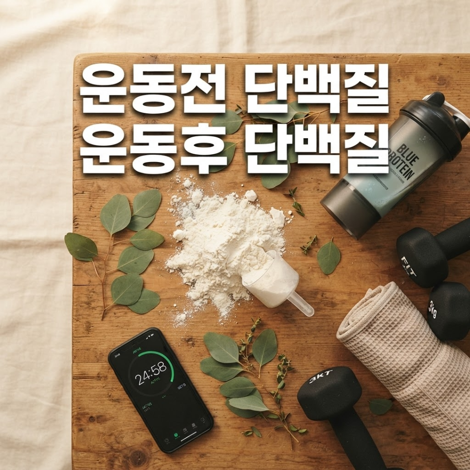 단백질 섭취 타이밍