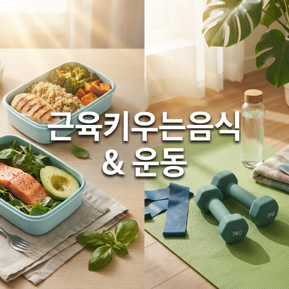 근육 키우는 음식