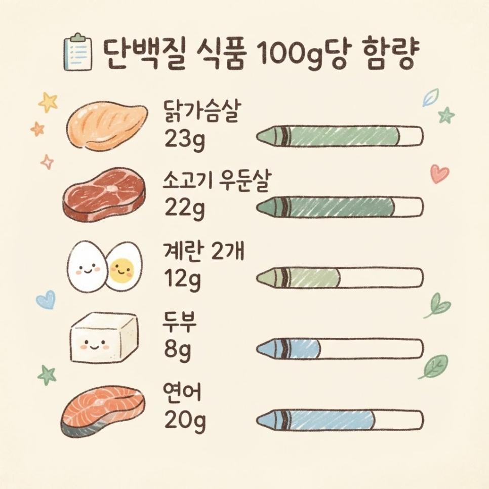 하루 단백질 섭취량 계산 여자 관련 이미지 10